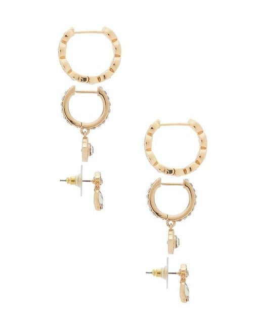 BaubleBar White Good Intentions Evil Eye Earring Set