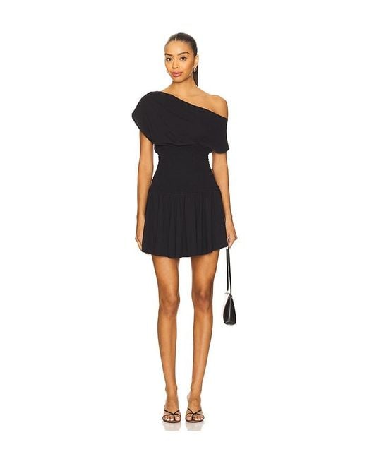 Free People Black X Free-Est Scorching Hot Mini Dress