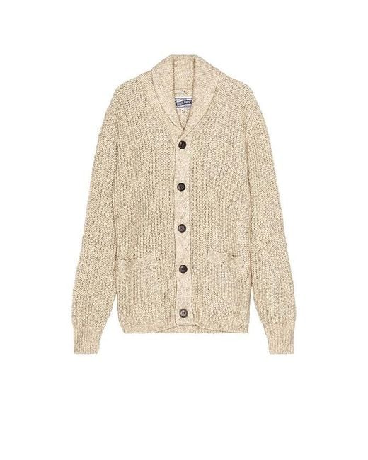 Schott Nyc Natural Yak Blend Cardigan for men