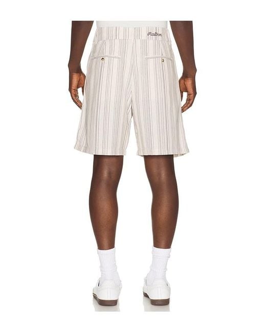 Malbon Natural Arena Short for men