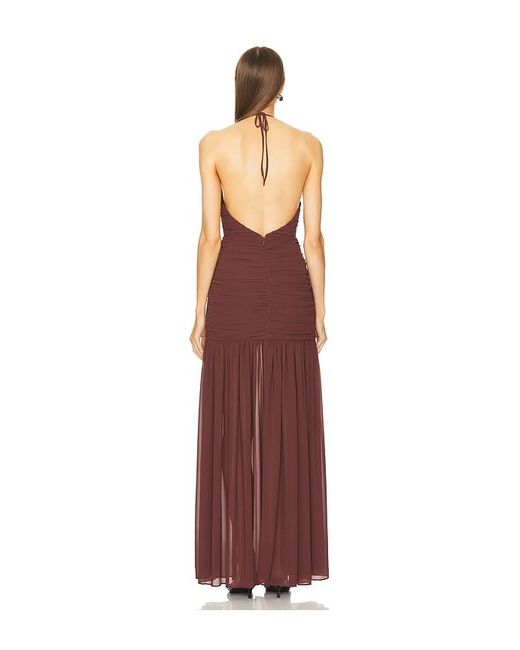 Michael Costello Red X Revolve Acacia Gown