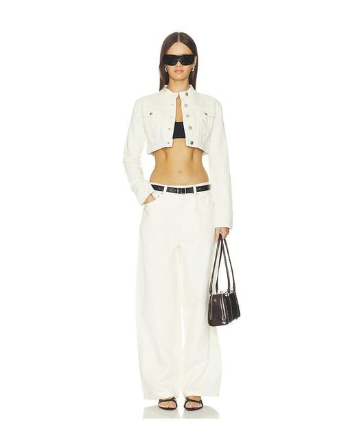 EB DENIM White Hannah Jacket