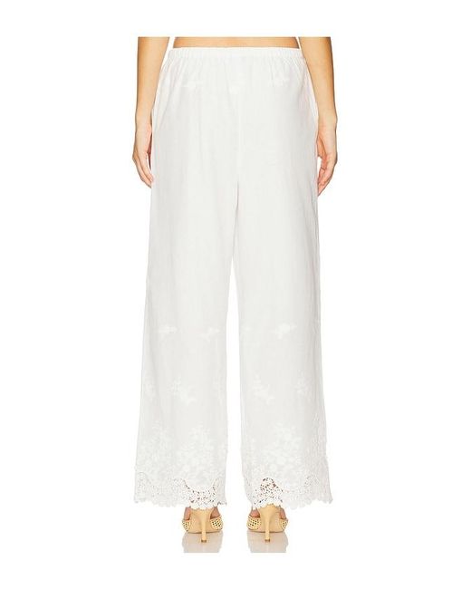 WeWoreWhat White Tie Waist Pant