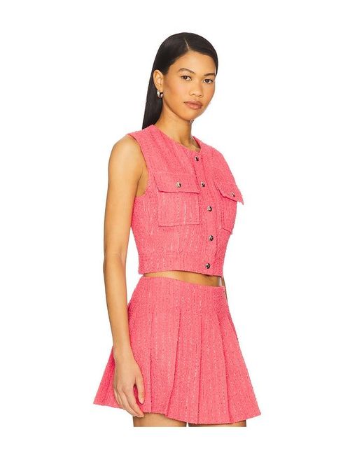 Line & Dot Emmeline トップ Pink