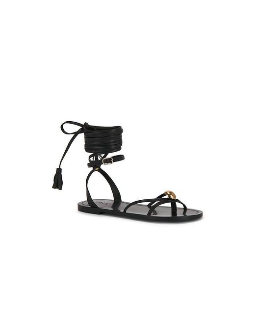 Raye Black Leni Sandal