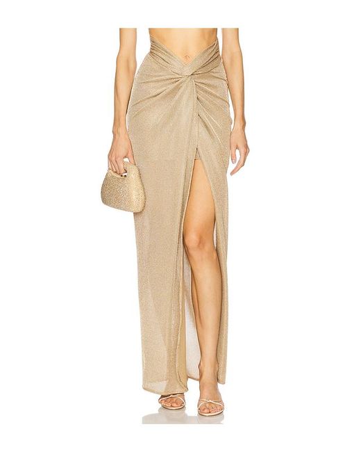 GIUSEPPE DI MORABITO Natural Knotted Skirt