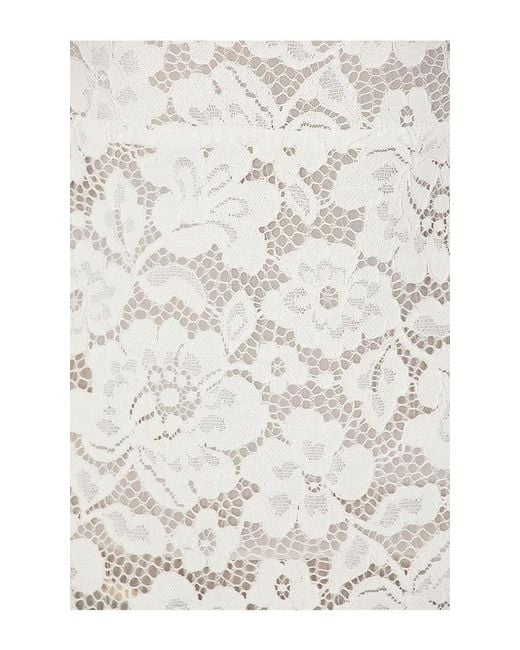 For Love & Lemons White Lakeside Mini Dress
