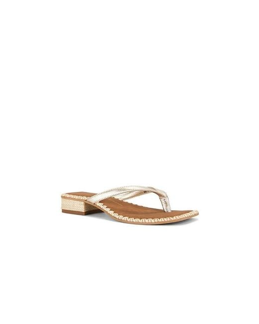 Dolce Vita White Barty Sandal