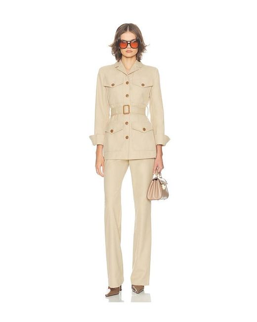 Helsa Natural The Leisure Suit Jacket