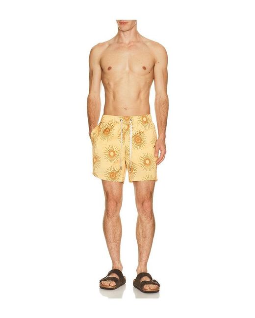 Onia Yellow Charles 5 Swim Trunk for men