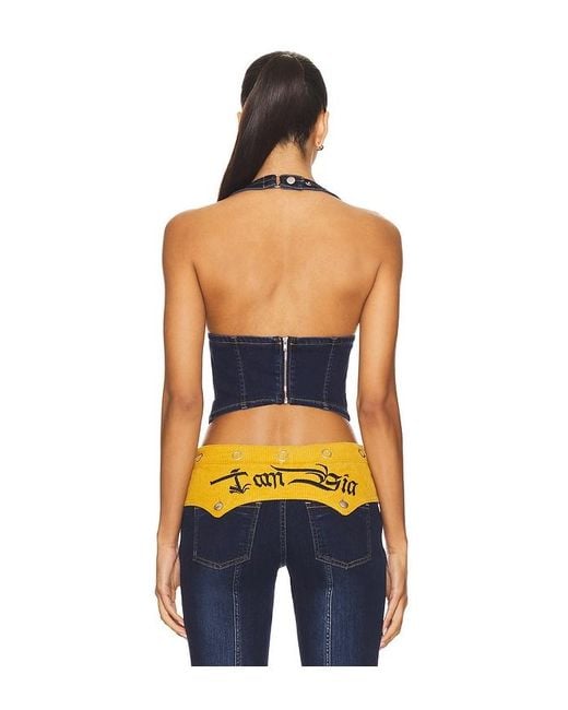 I.AM.GIA Orange Tommie Corset