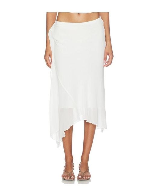 Nia White Natalia Skirt