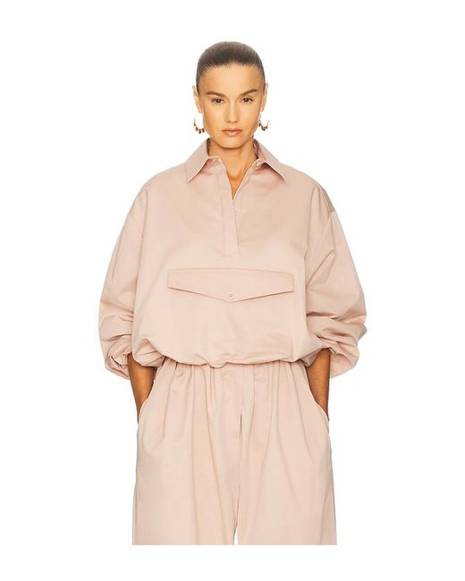 Helsa Natural Jacke Cotton Twill Anorak