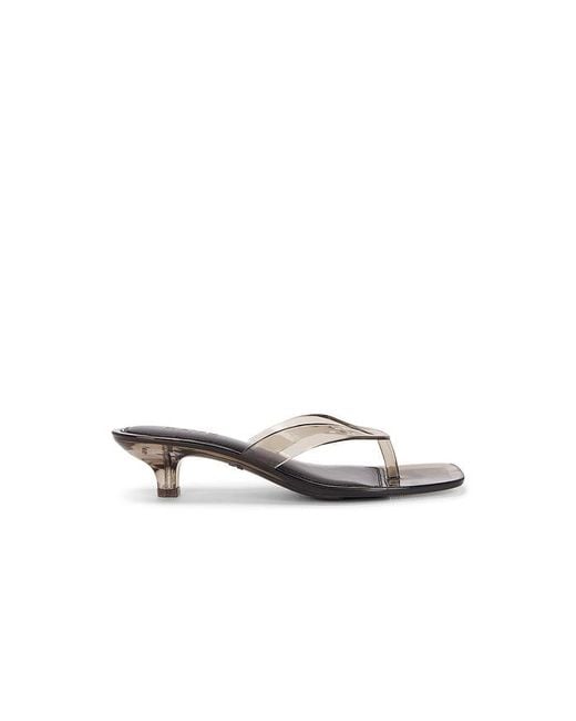 Raye White Shelly Sandal