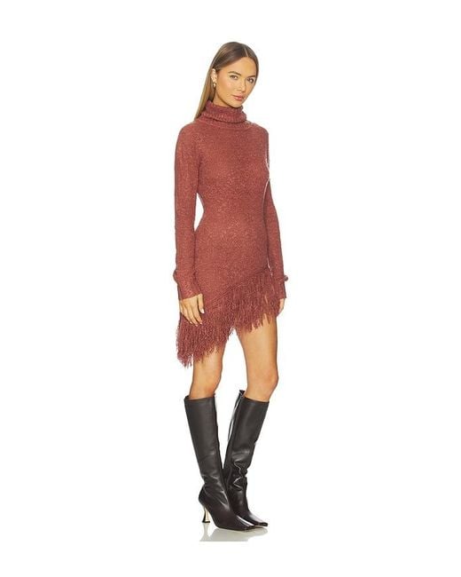 Urban Outfitters Red Whole Lotta Trouble Dress