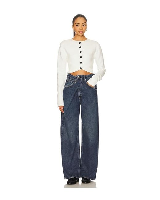 Agolde Blue Vana Wide Leg Jeans