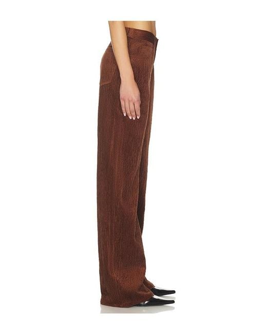Magda Butrym Brown Wide Leg Trouser