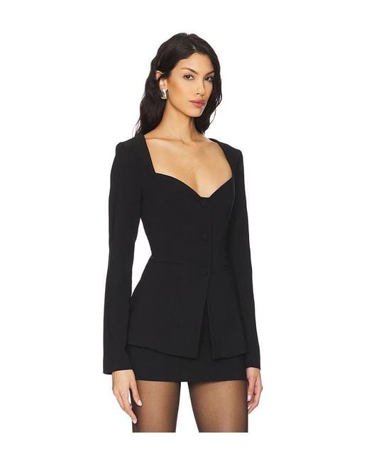 ALL THE WAYS Black Blazer Arielle