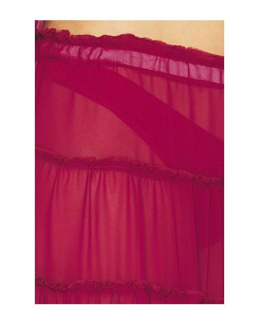Bananhot Red Elma Skirt