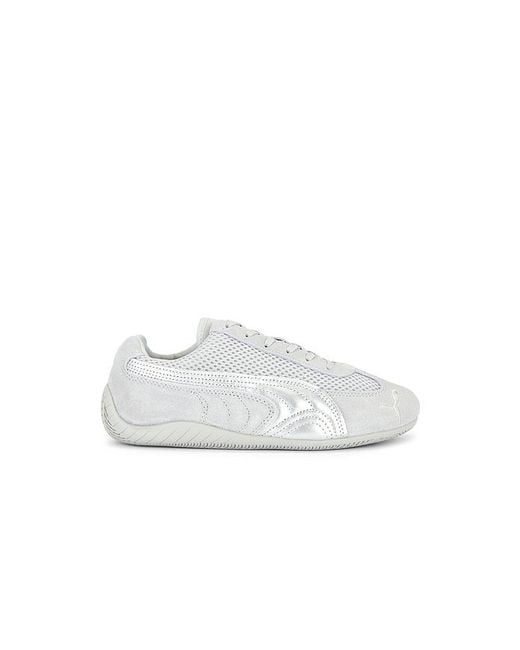 PUMA White Speedcat Premium Sneaker