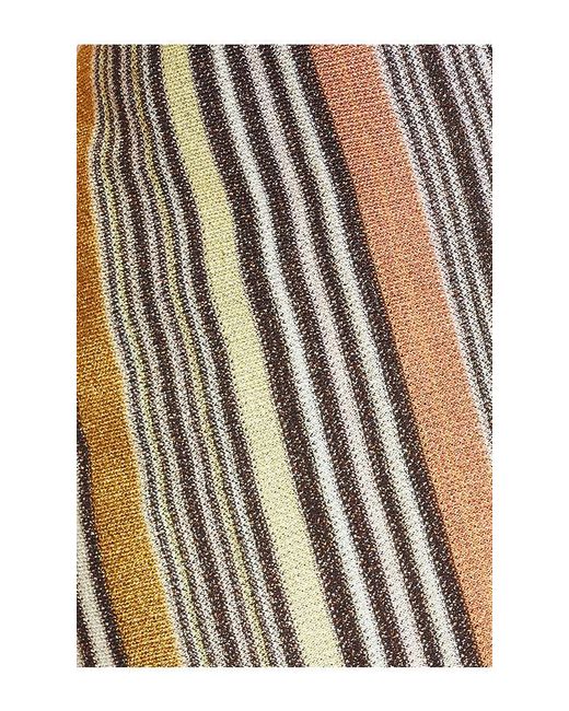Missoni Natural Sleeveless Short Dress