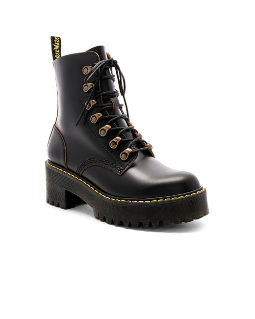 dr martens leona burgundy