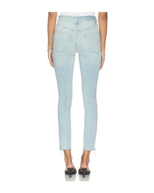 GOOD AMERICAN Blue Soft Tech Good Legs Skinny Jeans