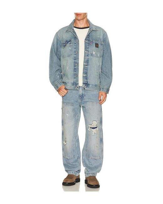 Levi's Blue Sunrise Trucker Jacket for men