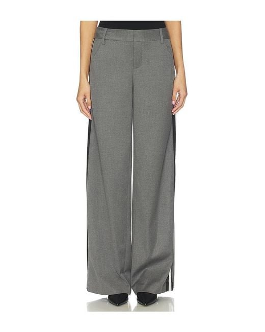 Alice + Olivia Gray Stu Ultra Baggy Pant