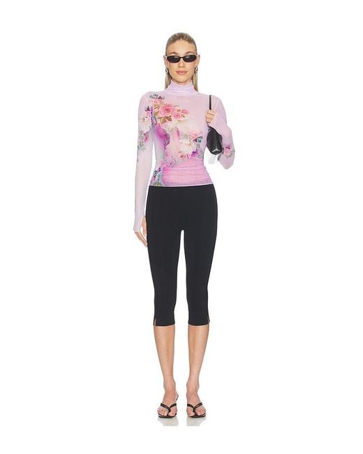 AFRM Pink Zadie Top