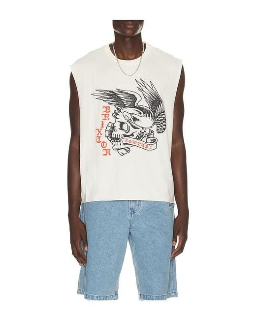 Brixton Blue Wolcott Worn for men