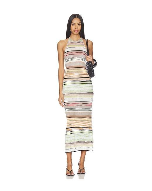 Missoni Multicolor Sleeveless Long Dress