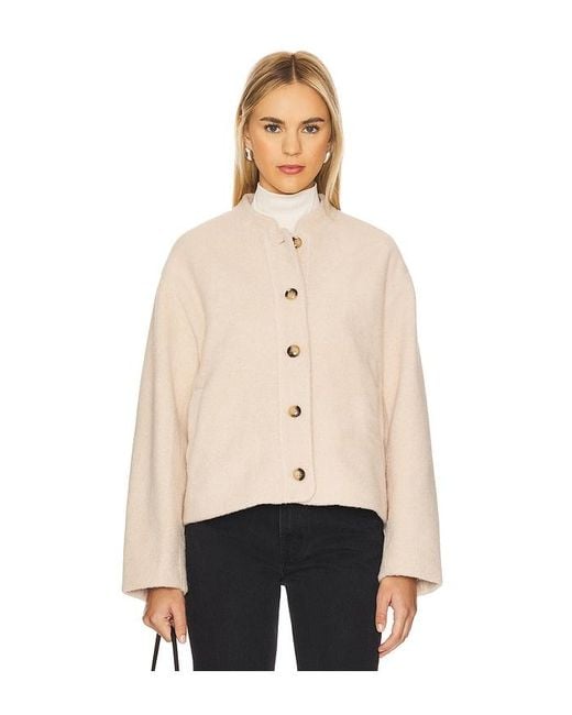 Elodie the Label Natural Elodie Jules Half Coat