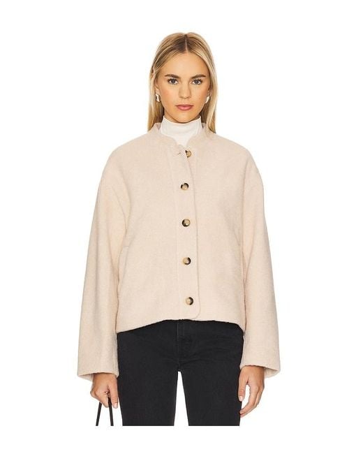 Elodie the Label Natural Elodie Jules Half Coat