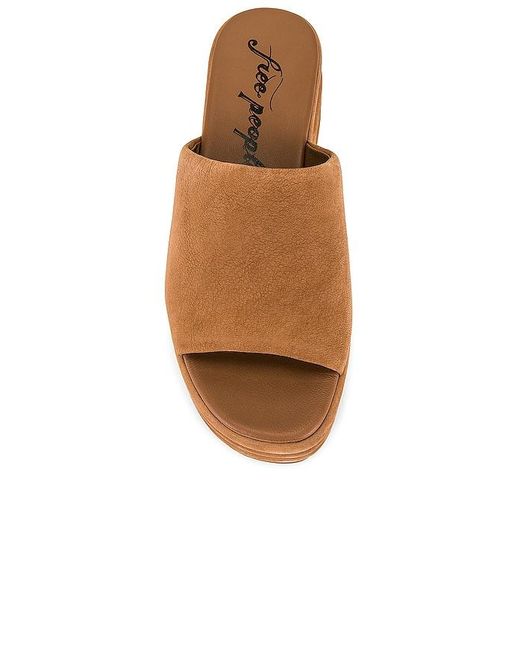Free People Brown Harbor Platform