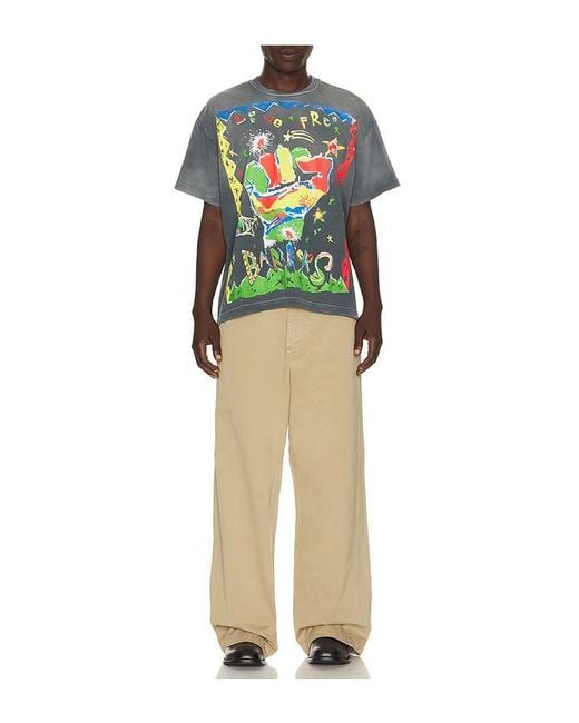 Barriers Worldwide Multicolor Voodoo Tee for men