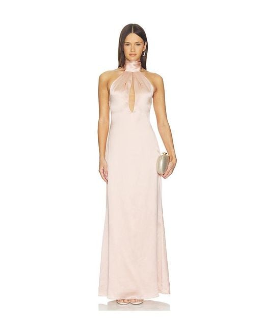 SRG White Imogen Silk Dress