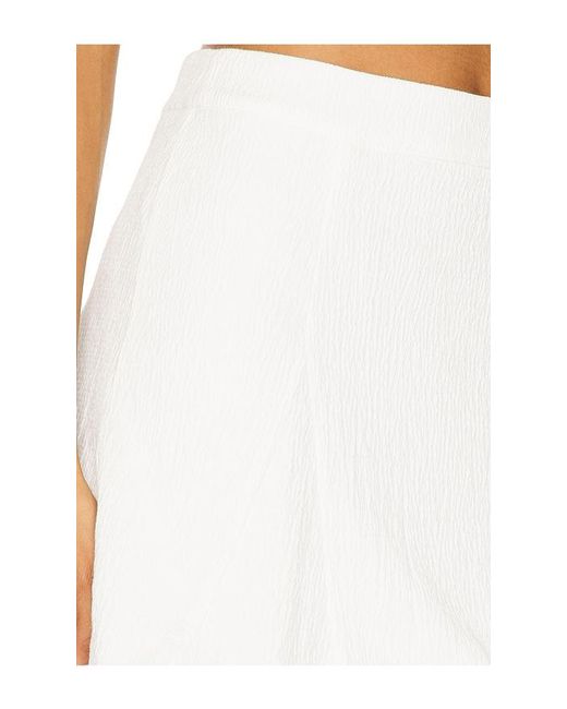 Line & Dot White Celesta Skirt