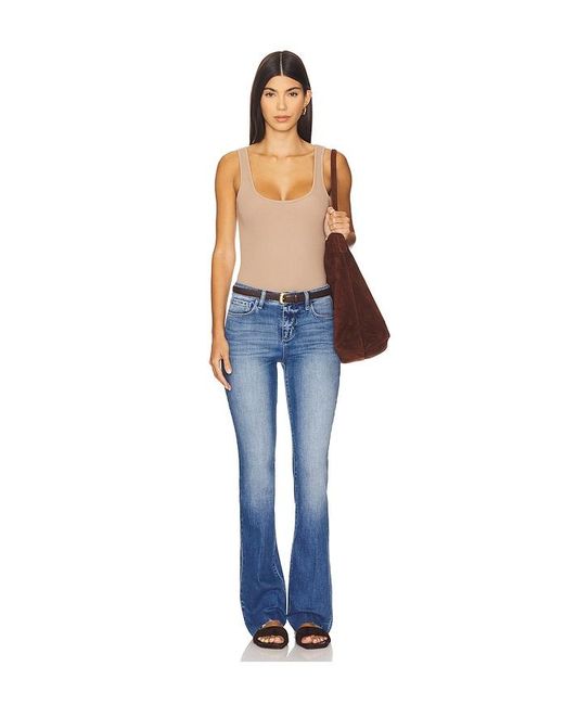 L'Agence Blue Ruth Straight Leg
