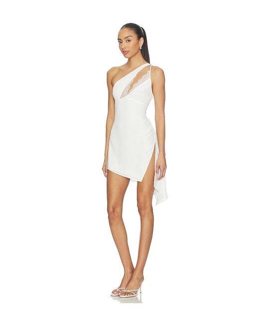 superdown White X Emma Rose Tracie Mini Dress