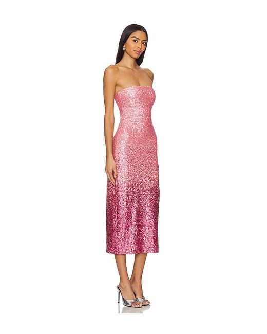 LoveShackFancy Red Stasia Dress