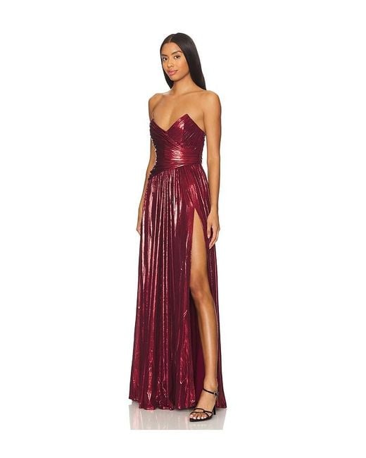 retroféte Red Waldorf Dress