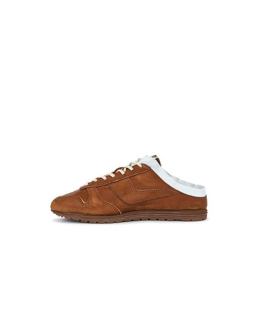 Autry Brown Windspin Mule Sneaker