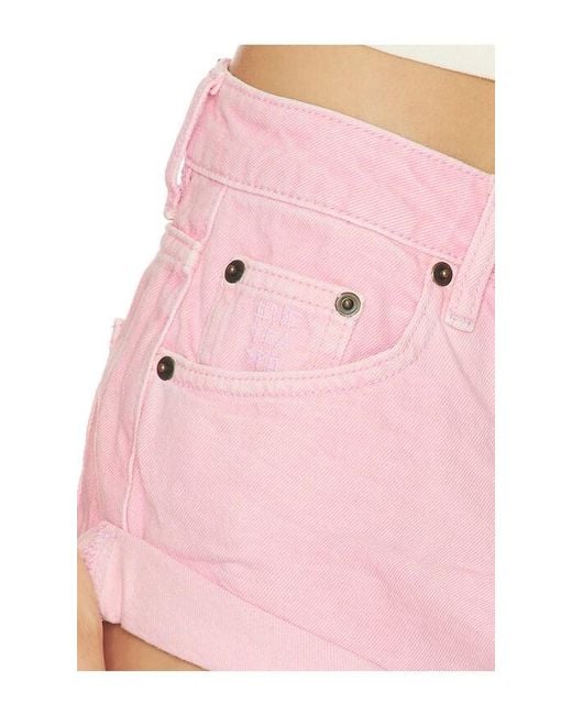 One Teaspoon Pink Bandits Shorts