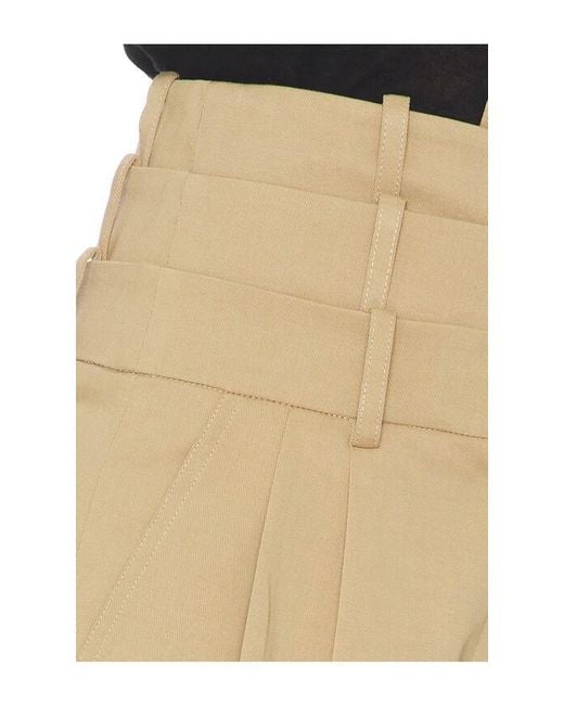 Monse Natural Triple Waistband Short