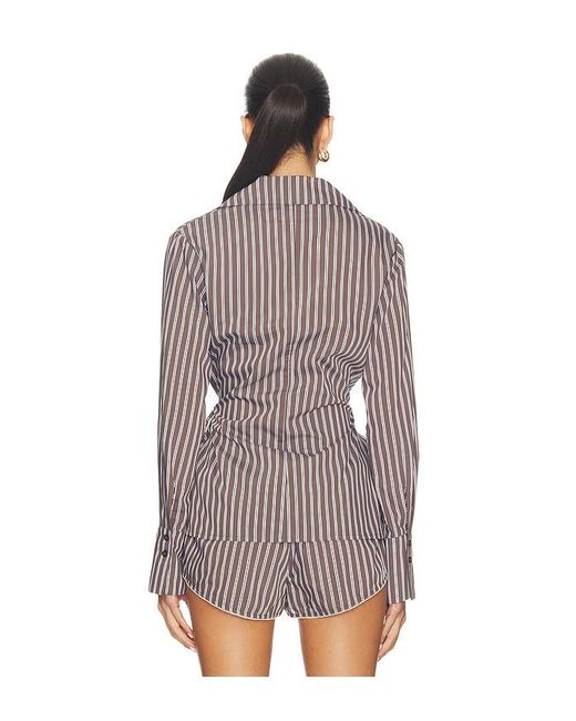 Nia Purple Eliska Shirt