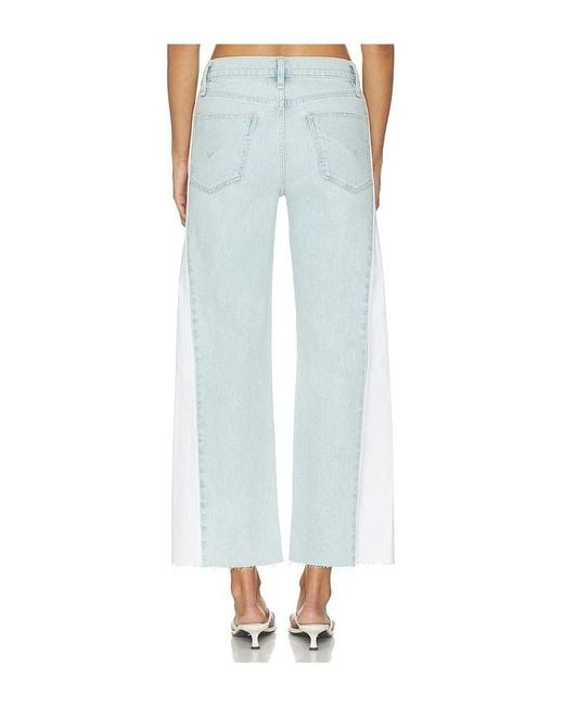 Hudson Blue Rosie Seamed Wide Leg Jeans
