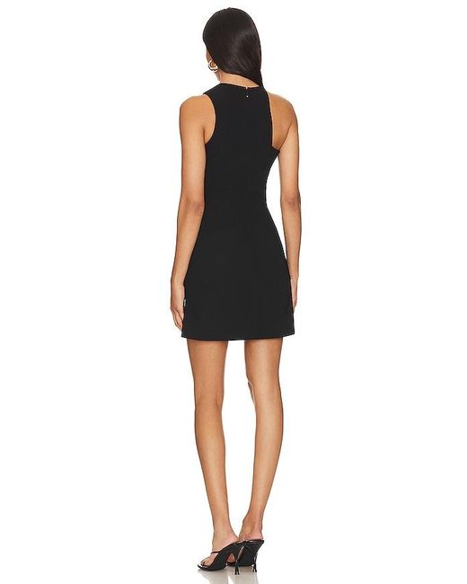 Amanda Uprichard Black Briggs Mini Dress