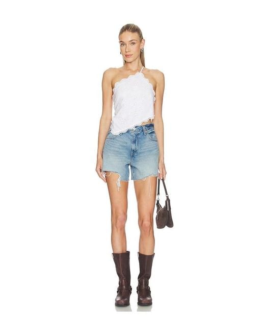 Levi's Blue Ribcage Short Zip