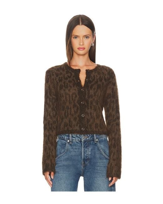 Astr Brown Katria Cardigan